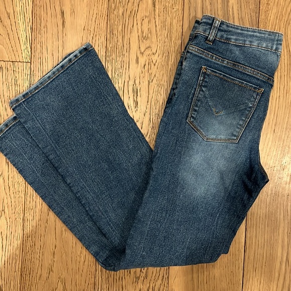 Hudson girls distressed flare jeans size 16 - Picture 4 of 6